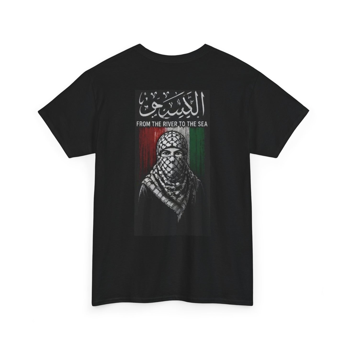 Palestine Solidarity T-Shirt — "From the River to the Sea" Graphic Tee