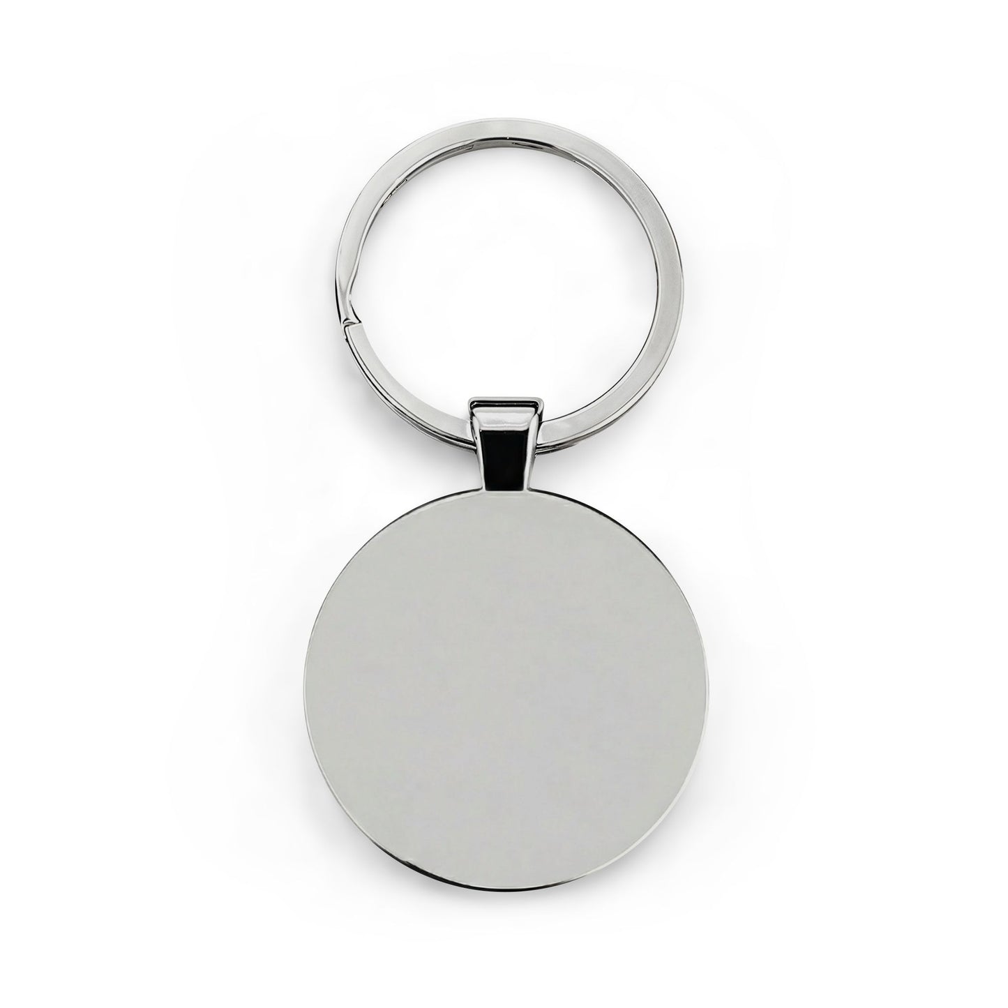 Palestine Watermelon Floral Round Stainless Steel Keychain