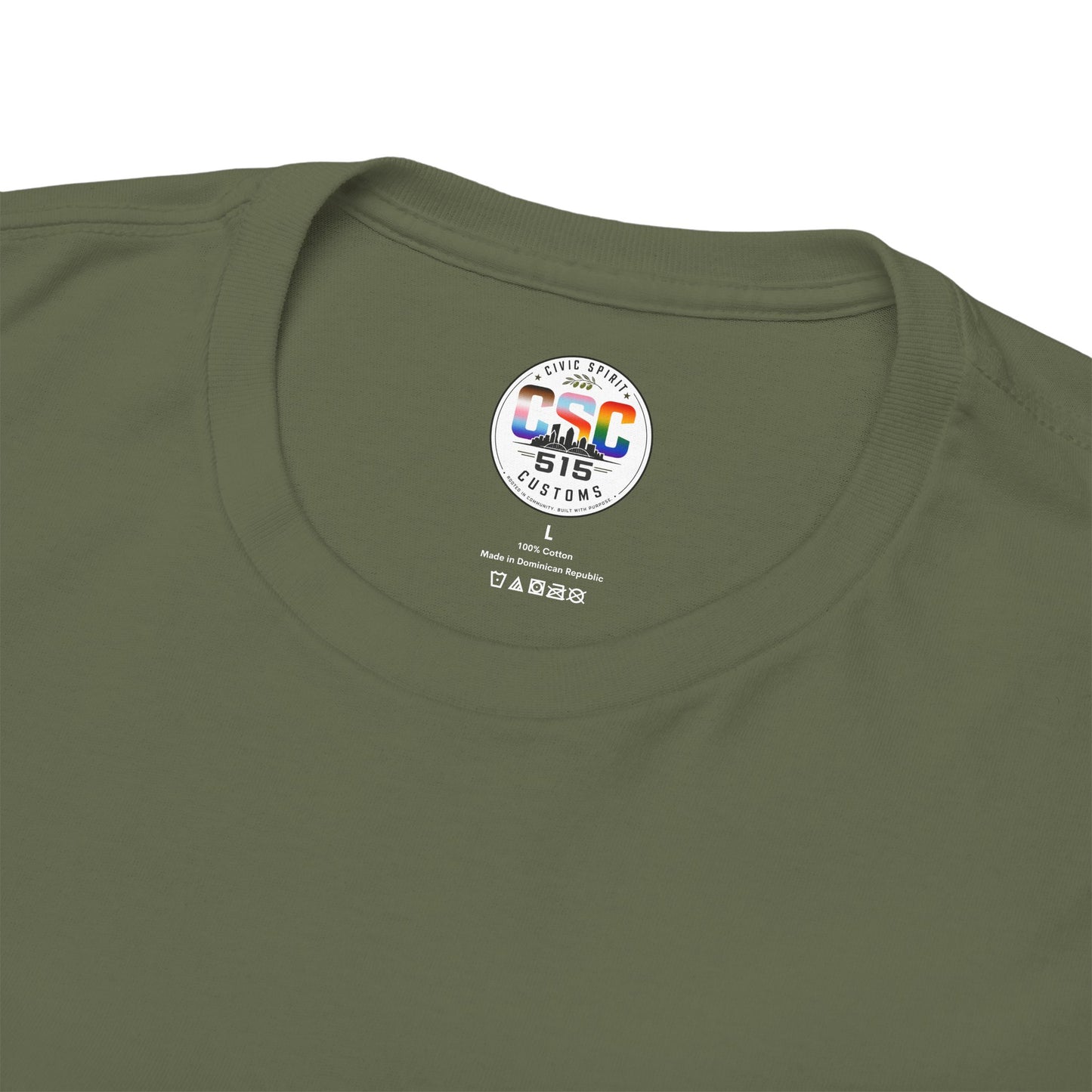 Humanity Before Politics T-Shirt — Unity Hands Graphic Tee