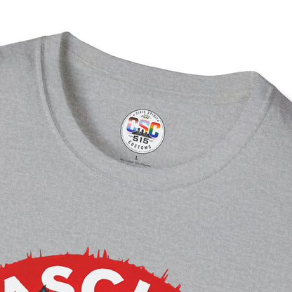 T-Shirt — "Fascists Get Scratches" Angry Black Cat Protest Tee