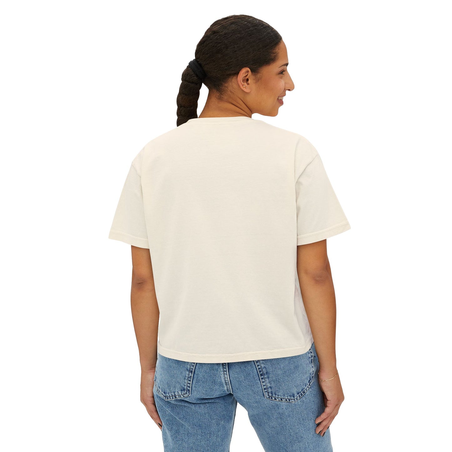 Butterfly 'Chinga La Migra' Boxy Tee — Mexican Flag Monarch Shirt