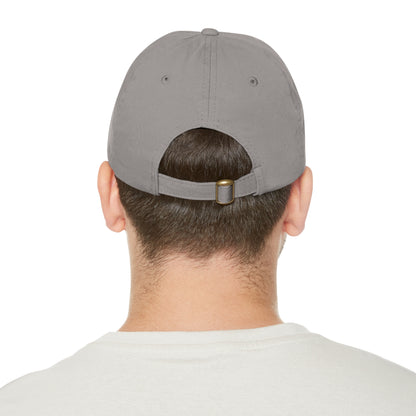 Dad Hat — Round Leather Patch 'Pedophile Protectors' Political Satire Cap