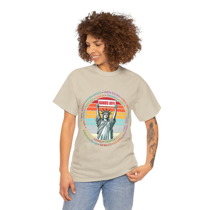 Statue of Liberty "Hands Off!" Tee