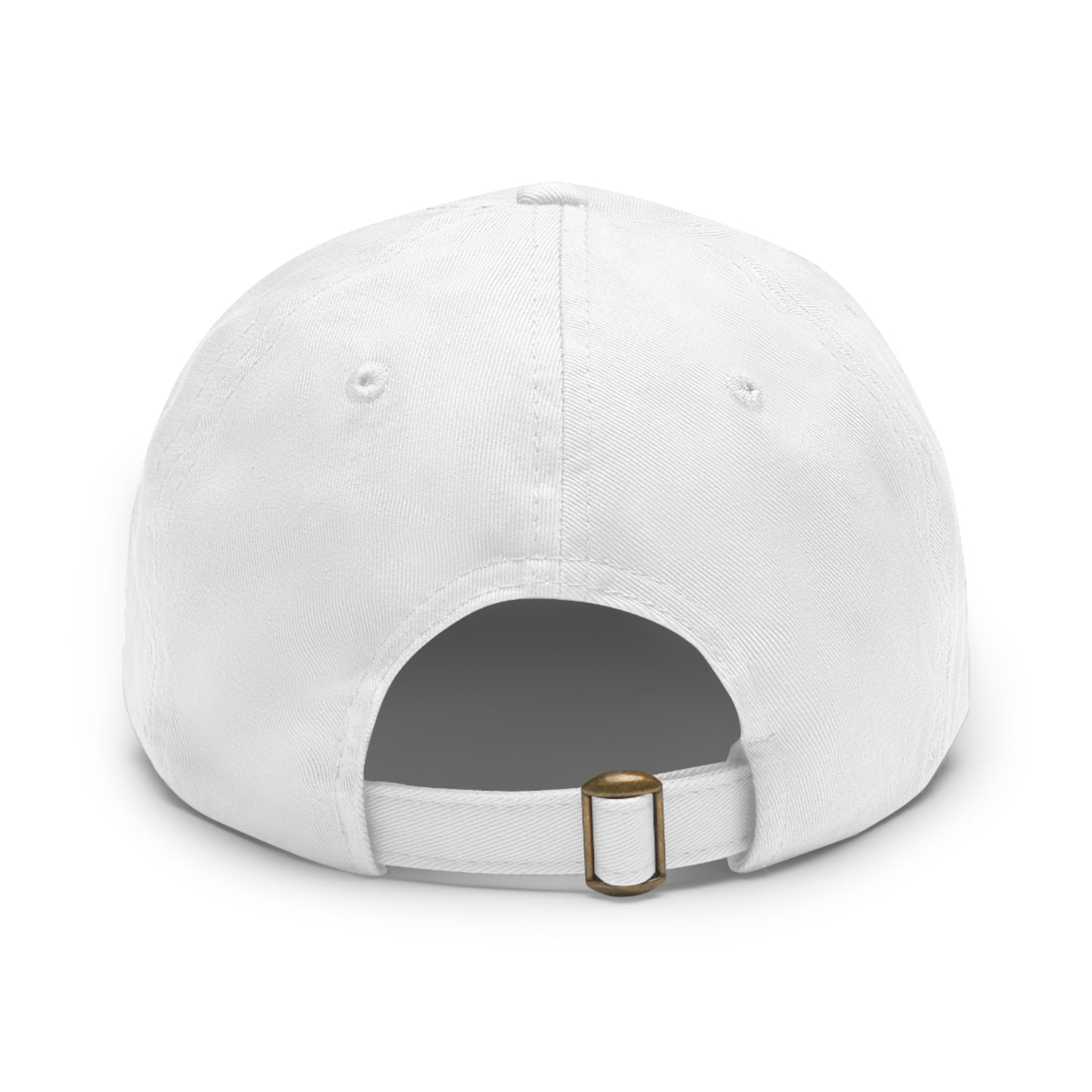 Dad Hat — Round Leather Patch 'Pedophile Protectors' Political Satire Cap