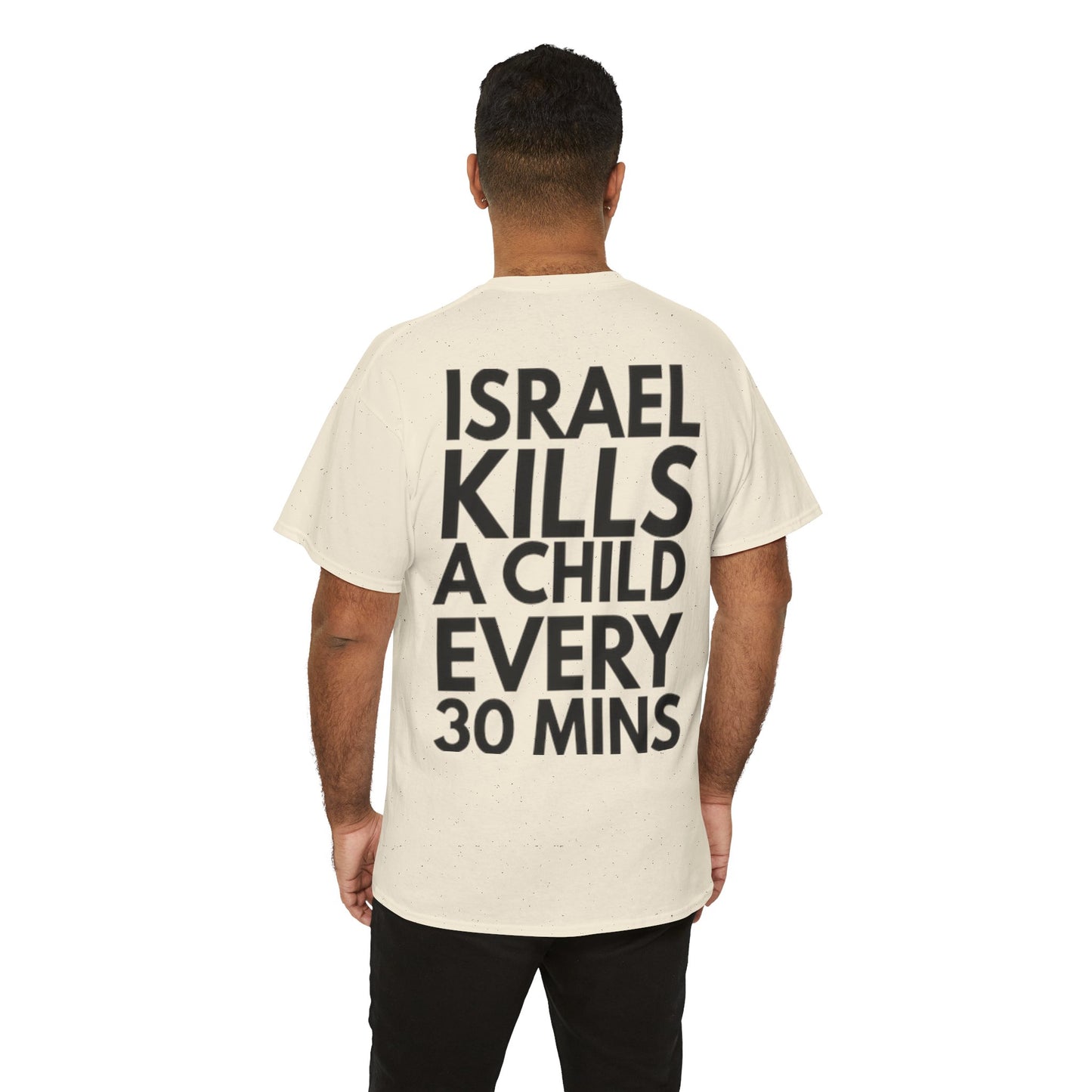 "Israel Kills a Child Every 30 Mins" Statement T-Shirt