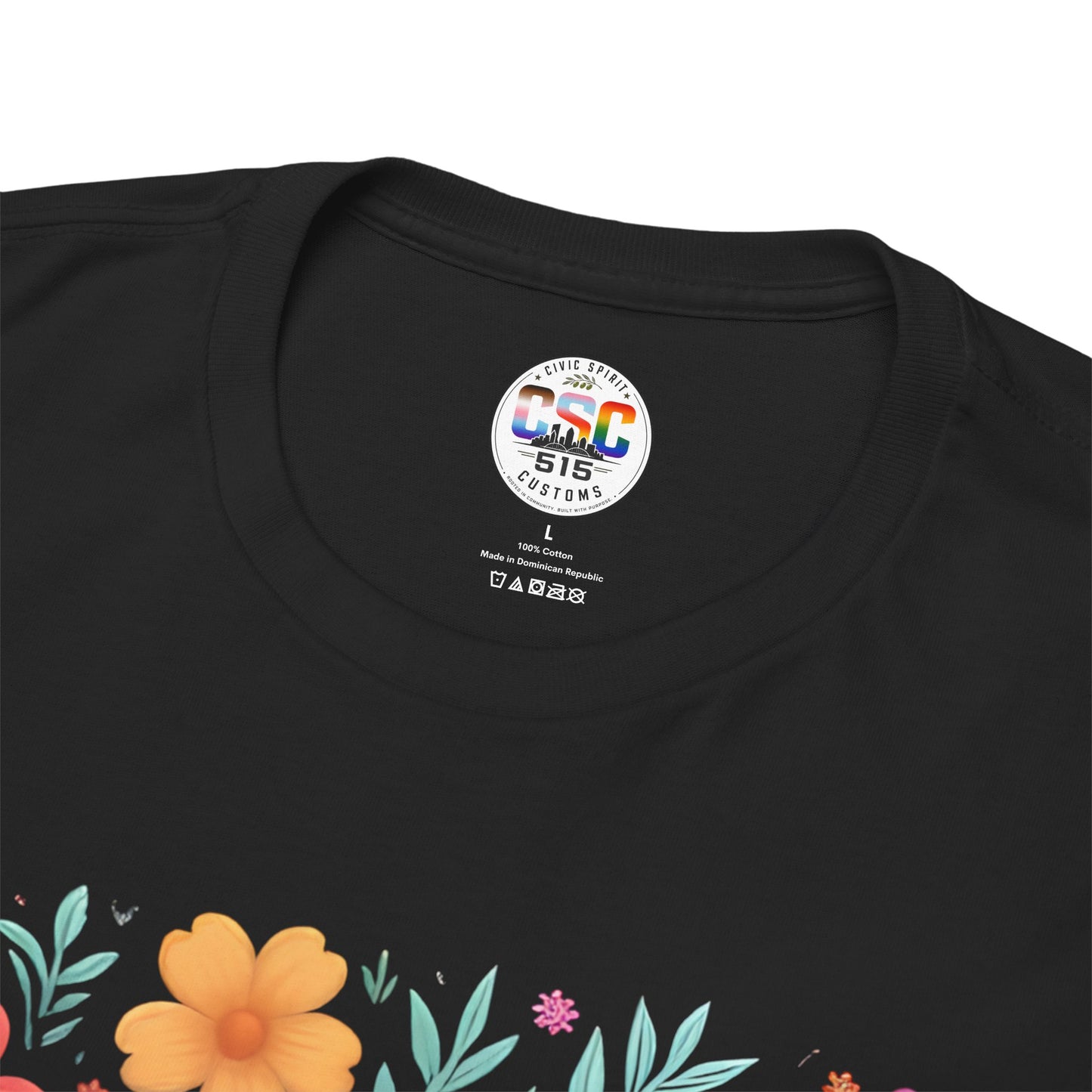 Fuck Trump Floral T-Shirt — Bold Political Statement Tee
