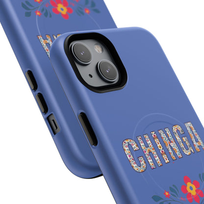 Phone Case — "Chinga La Migra" Tough Magnetic Protective Case | Floral Bold Statement