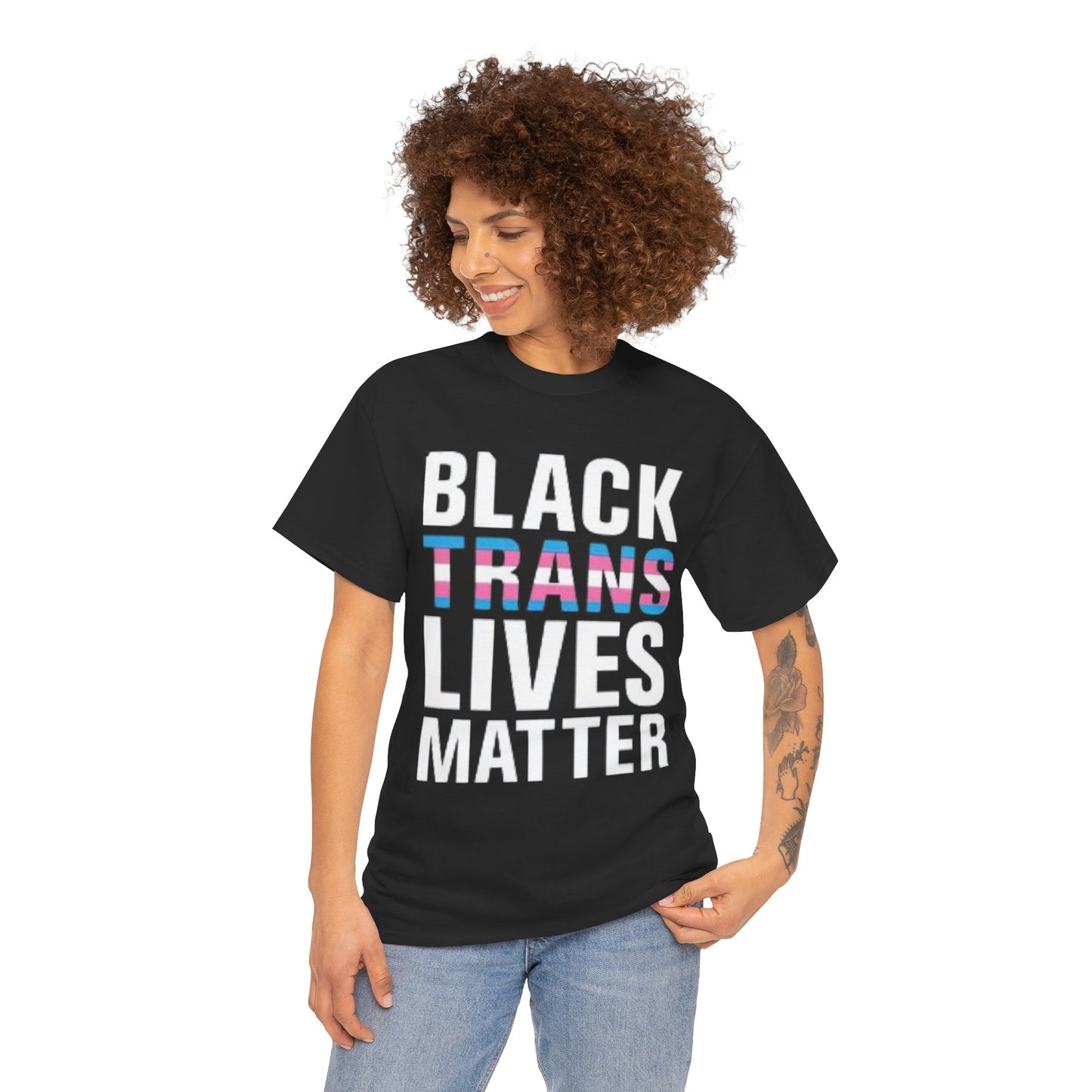 Black Trans Lives Matter T-Shirt — Activist Pride Tee