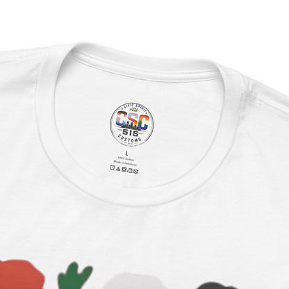Free Palestine Floral Tee