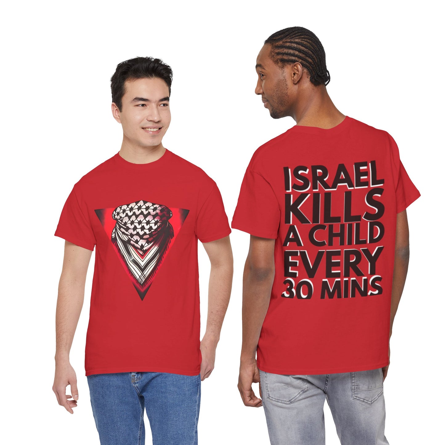 "Israel Kills a Child Every 30 Mins" Statement T-Shirt