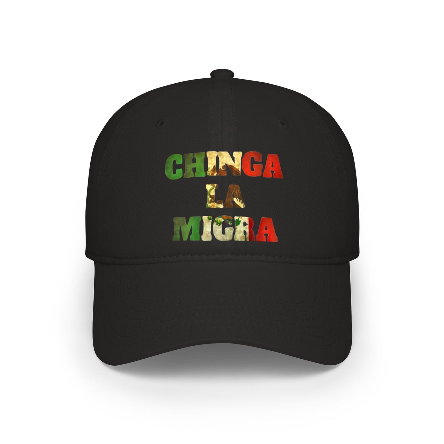 Chinga La Migra Embroidered Baseball Cap