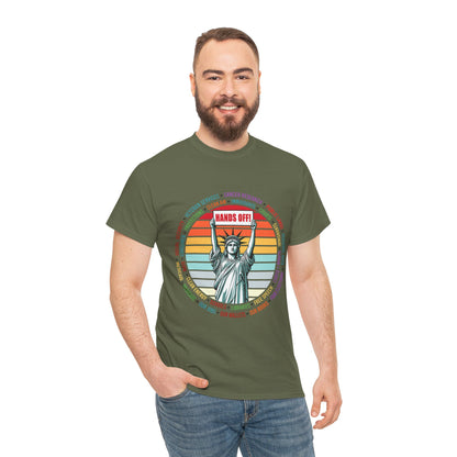 Statue of Liberty "Hands Off!" Tee