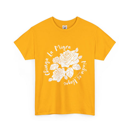 Nadie Es Illegal Rose Graphic Tee