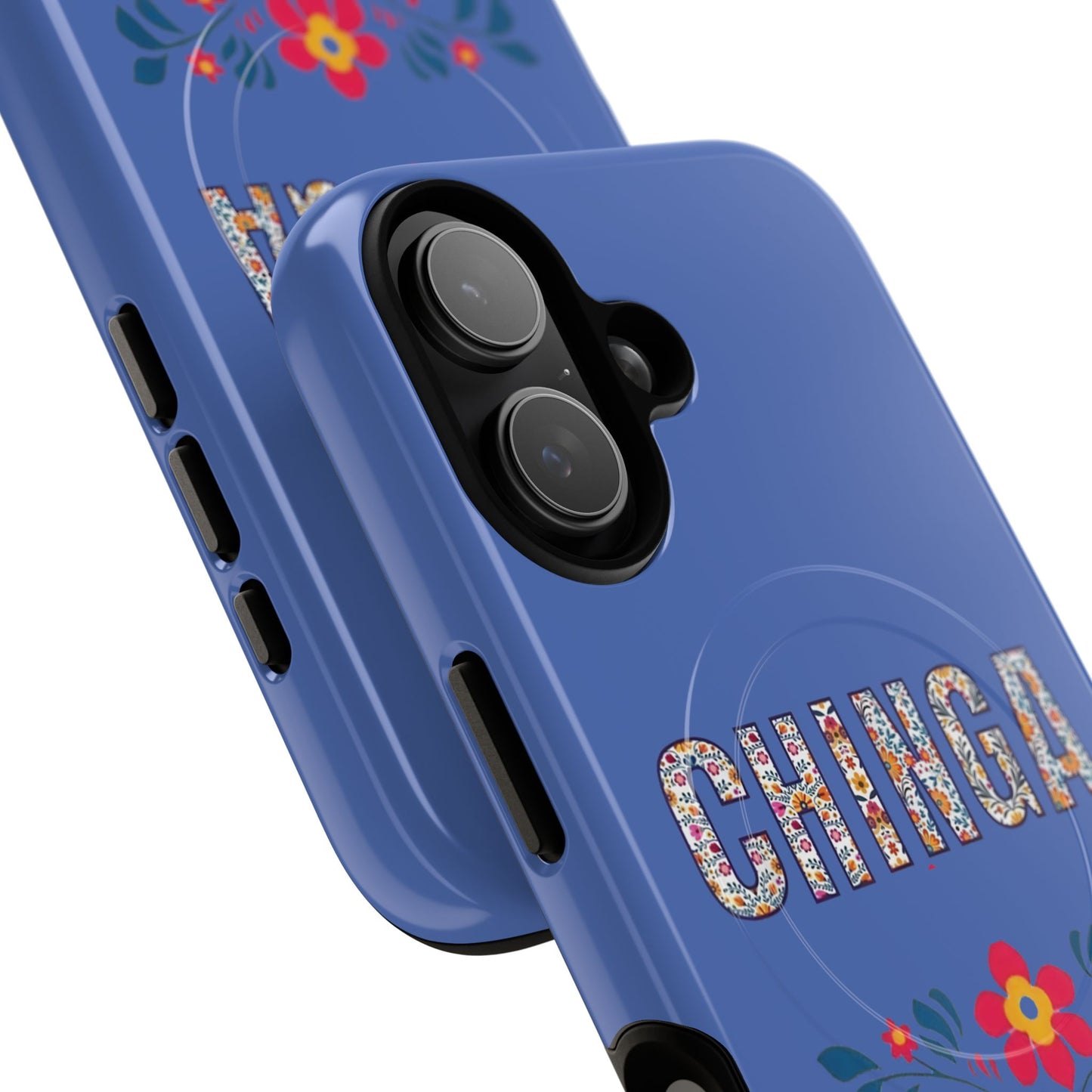Phone Case — "Chinga La Migra" Tough Magnetic Protective Case | Floral Bold Statement