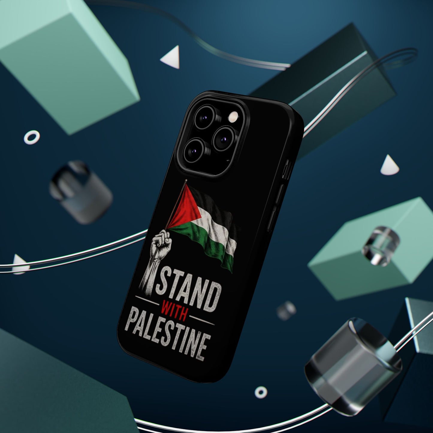 Stand With Palestine Magnetic Impact-Resistant Phone Case