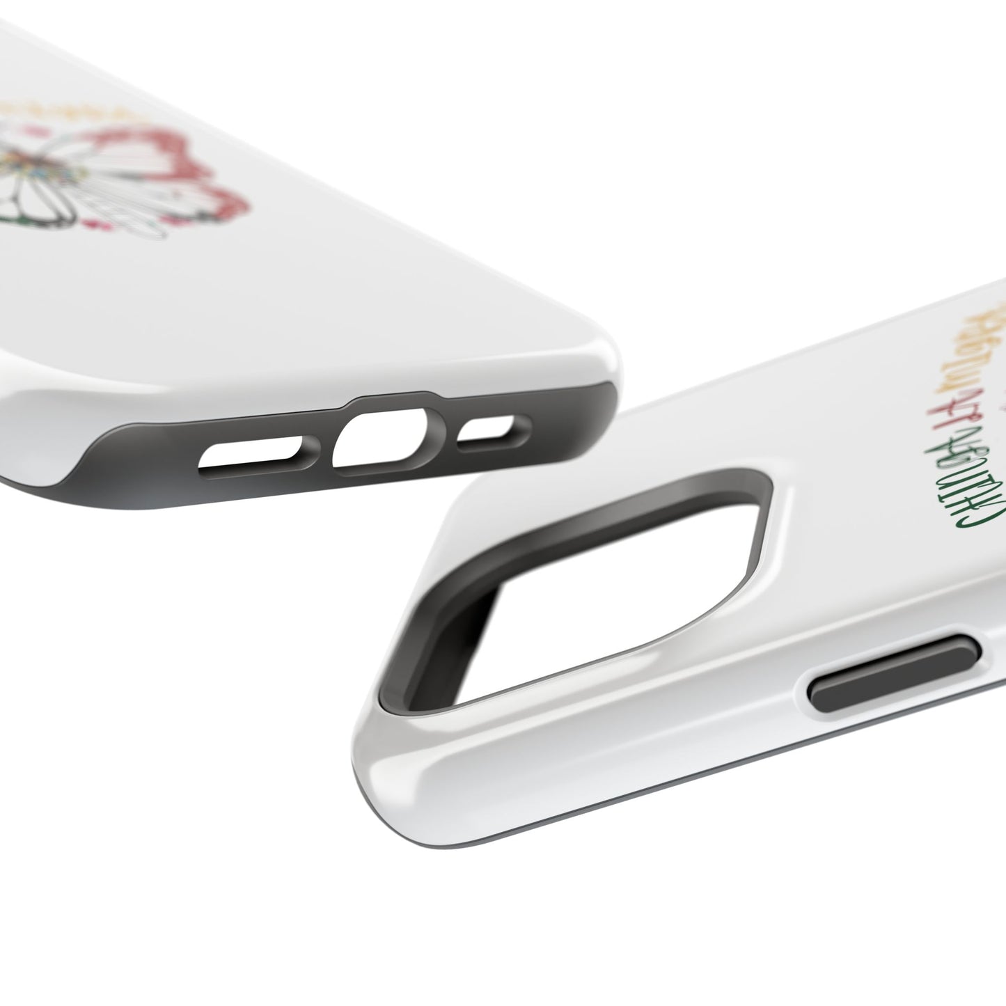 Phone Case — "Chinga La Migra" Mexican Flag Butterfly Impact-Resistant Case
