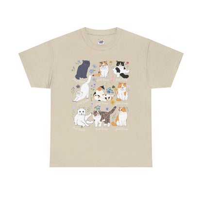 Cat F Trump Graphic Tee - Cute Cats Illustration