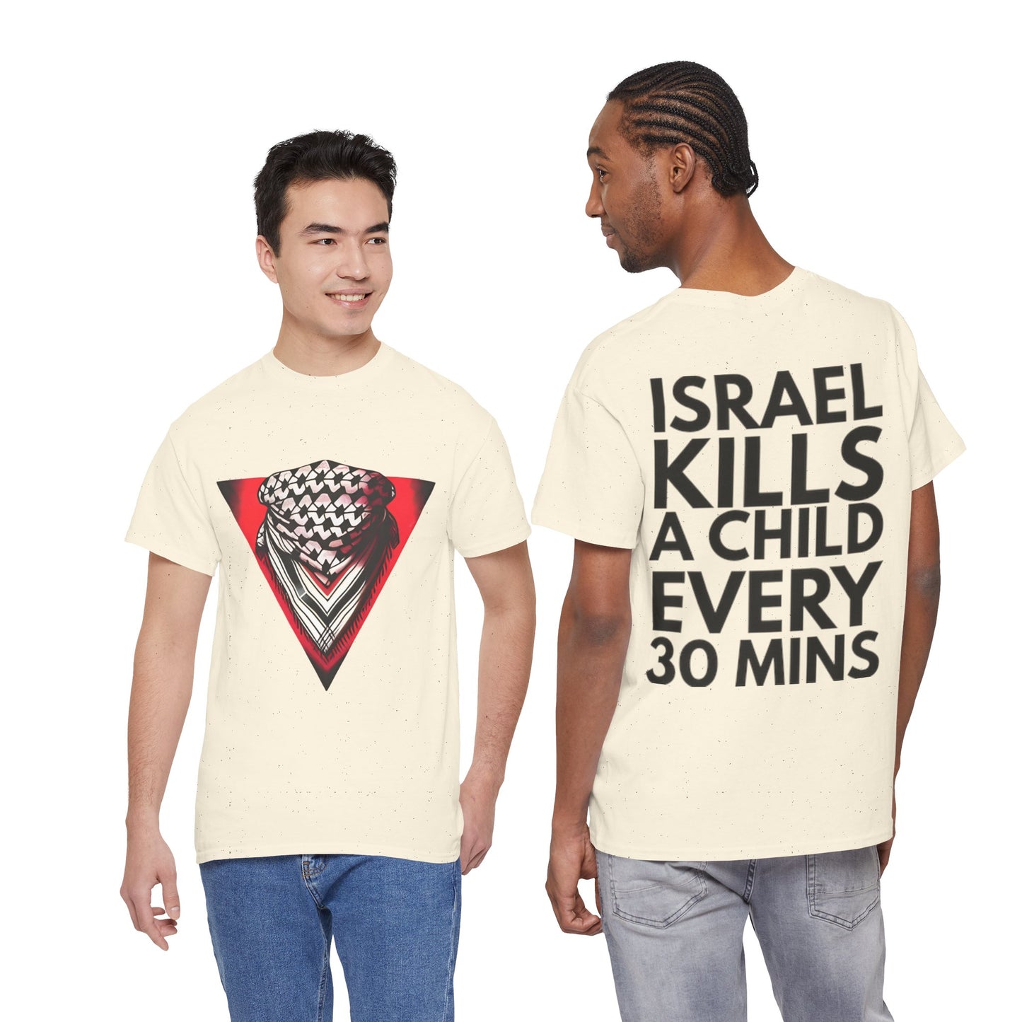 "Israel Kills a Child Every 30 Mins" Statement T-Shirt
