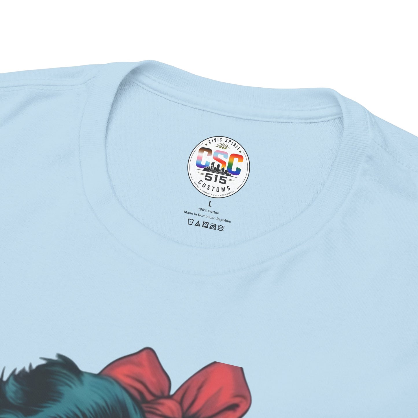 Graphic Tee — Retro Pin-Up Woman with 'Is He Dead Yet?' Sassy Vintage Design