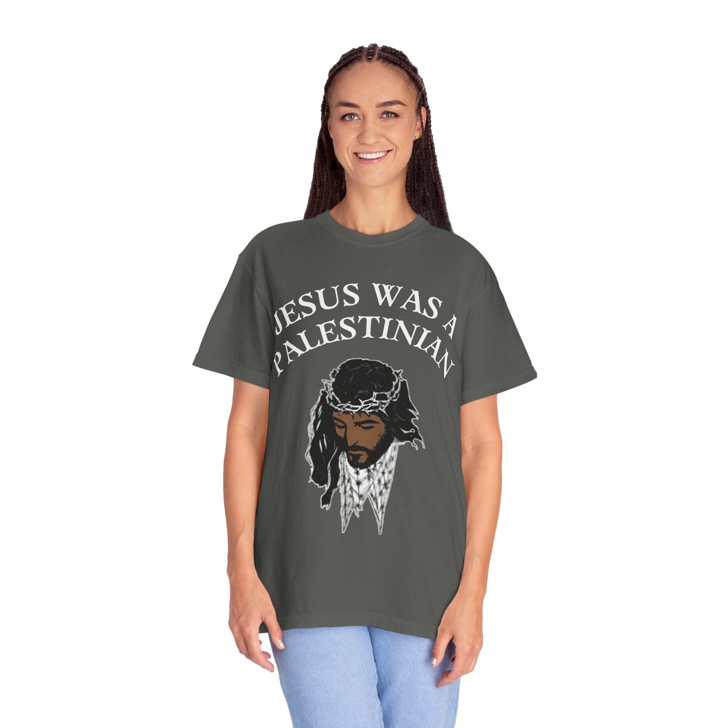T-Shirt — "Jesus Was a Palestinian" Graphic Tee