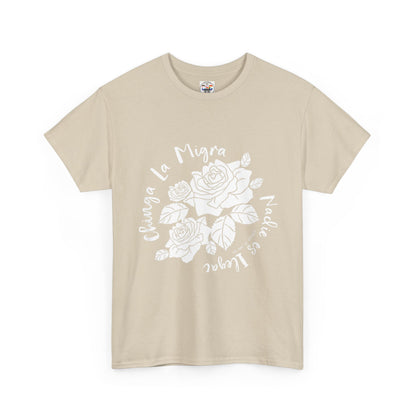 Nadie Es Illegal Rose Graphic Tee