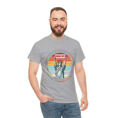 Statue of Liberty "Hands Off!" Tee