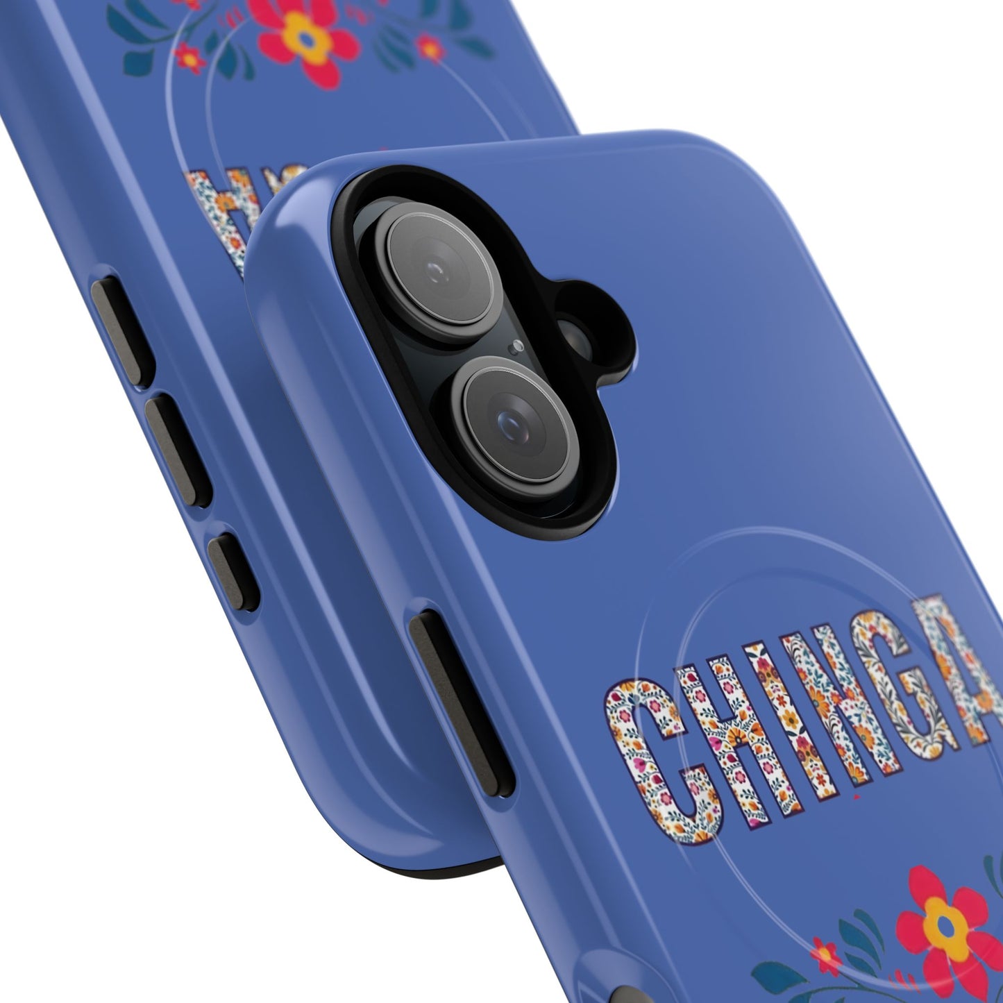 Phone Case — "Chinga La Migra" Tough Magnetic Protective Case | Floral Bold Statement