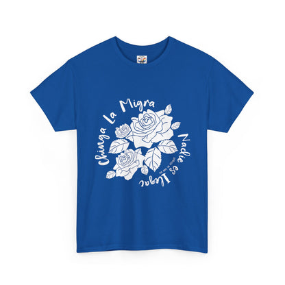 Nadie Es Illegal Rose Graphic Tee