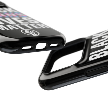 Impact-Resistant Phone Case — “Black Trans Lives Matter” Bold Activist Design
