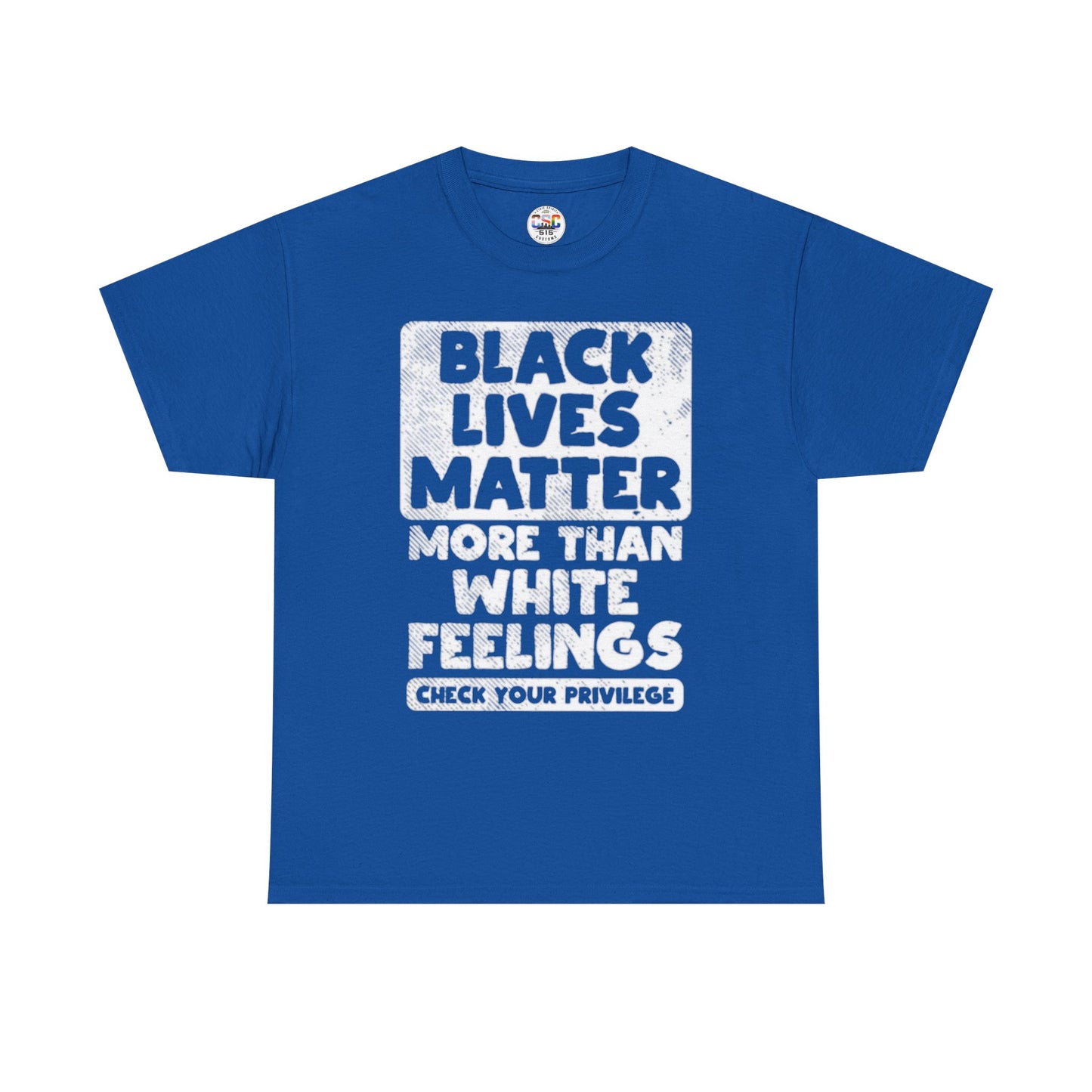 Black Lives Matter Graphic Tee — "More Than White Feelings" Social Justice T‑Shirt