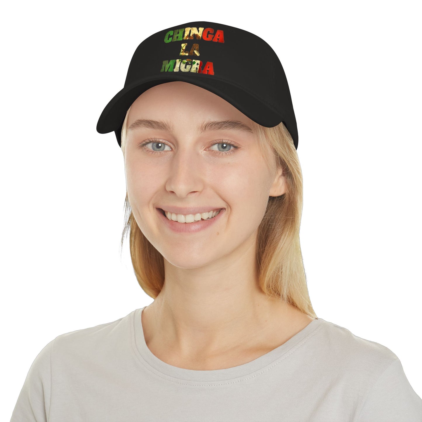 Chinga La Migra Embroidered Baseball Cap
