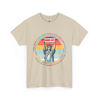 Statue of Liberty "Hands Off!" Tee
