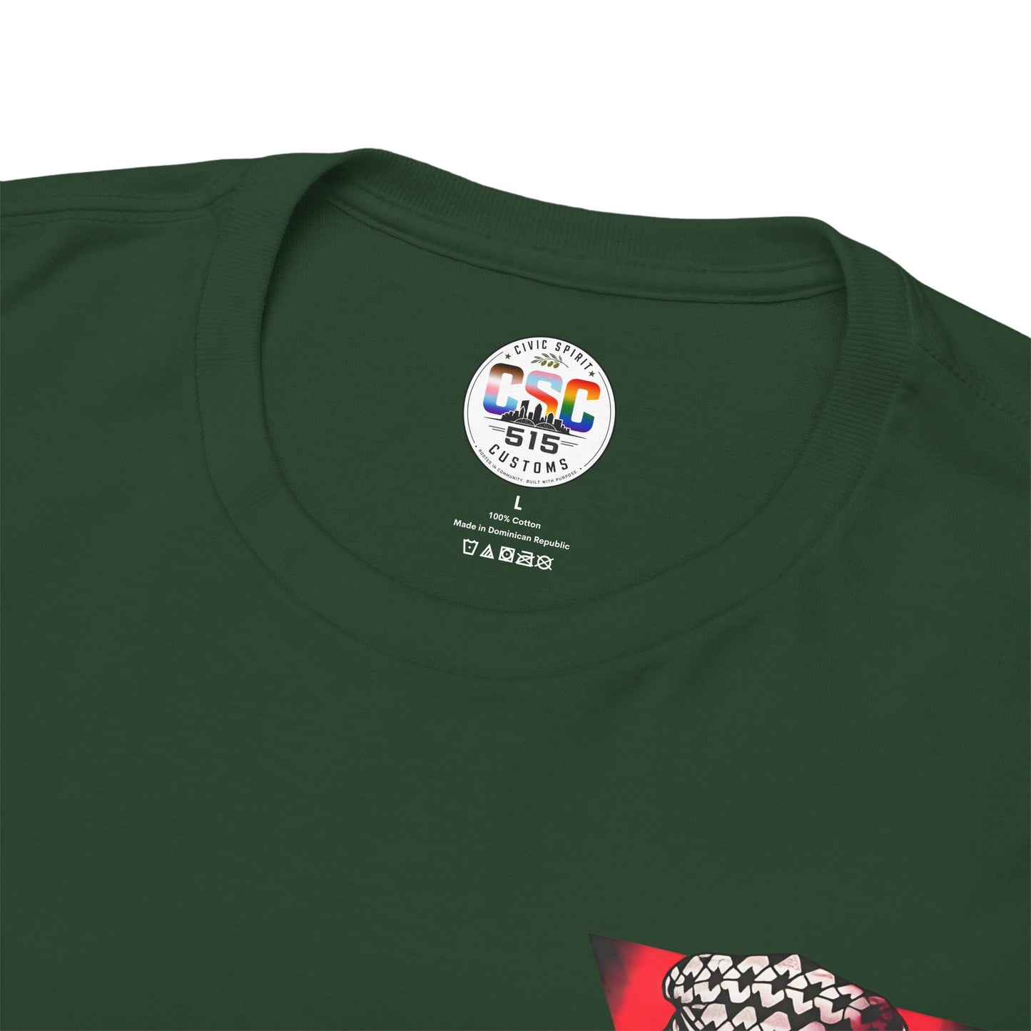 Graphic Tee — "Israel Kills a Child Every 30 Mins" Statement T-Shirt