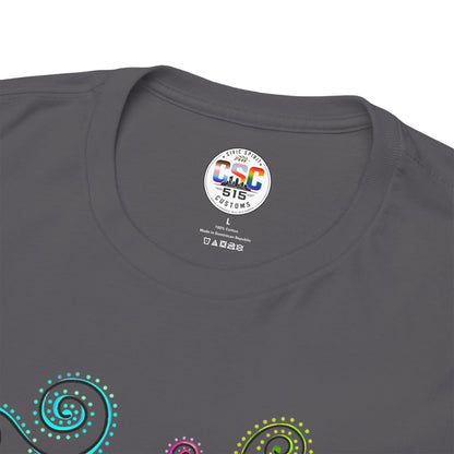 T-Shirt — "Chinga La Migra" Floral Graphic Tee