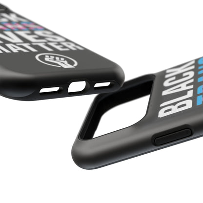 Impact-Resistant Phone Case — “Black Trans Lives Matter” Bold Activist Design