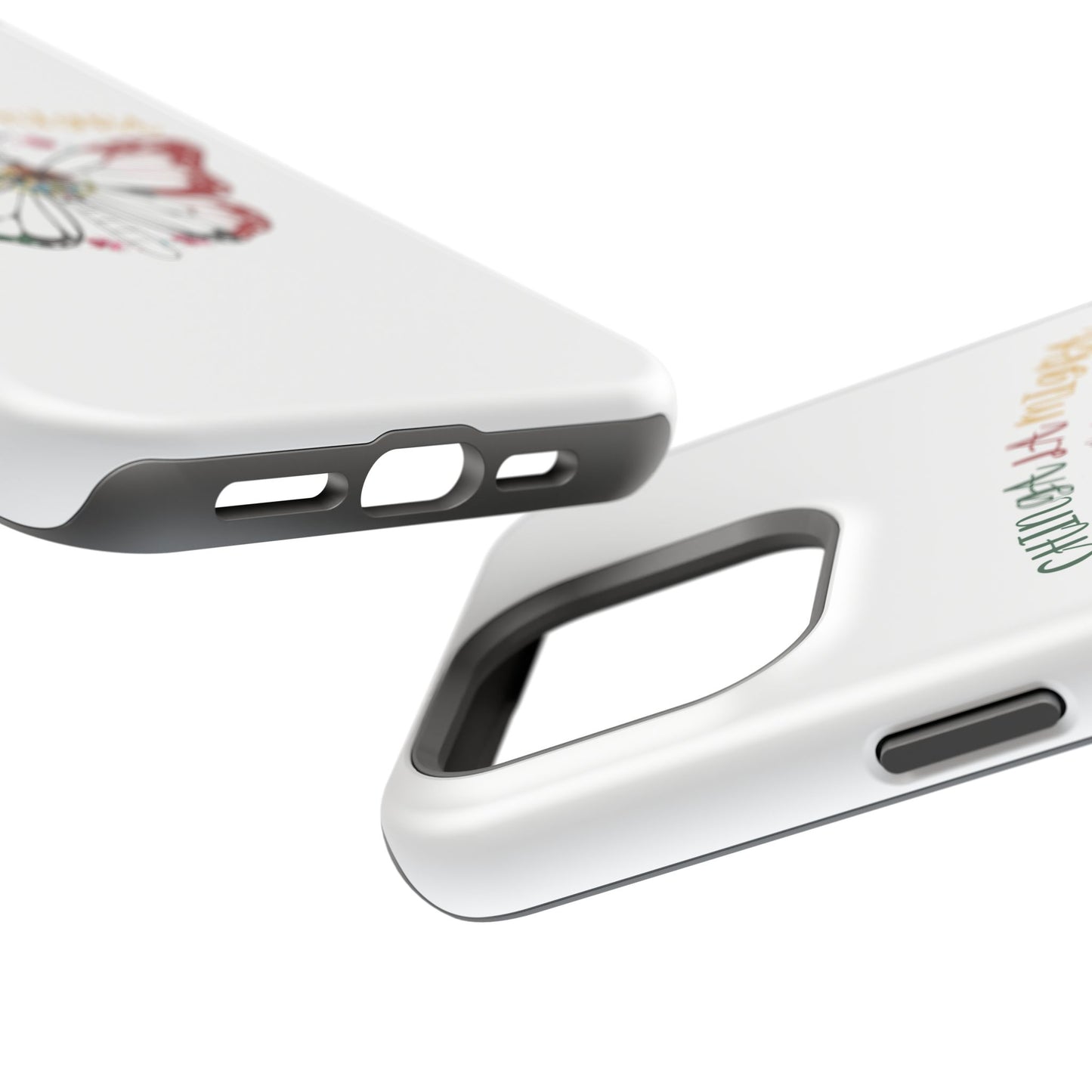 Phone Case — "Chinga La Migra" Mexican Flag Butterfly Impact-Resistant Case