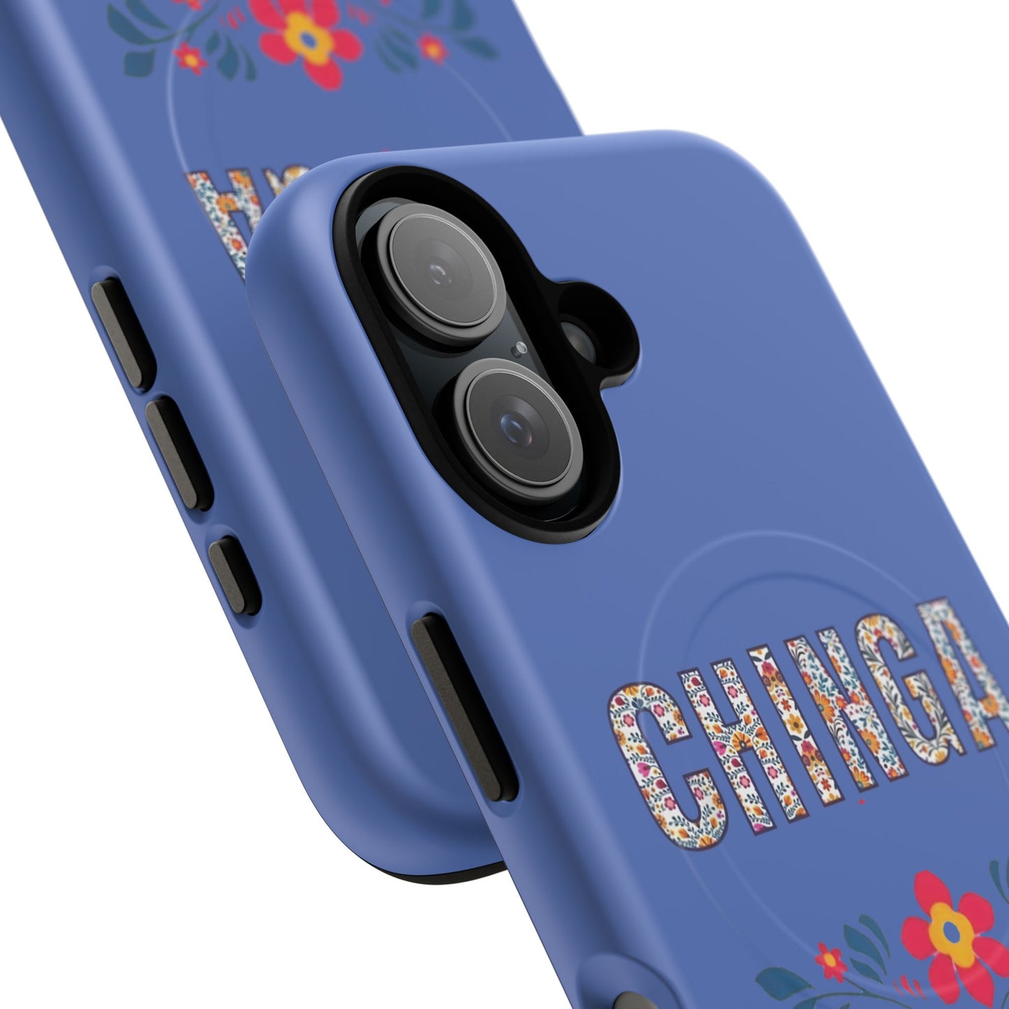 Phone Case — "Chinga La Migra" Tough Magnetic Protective Case | Floral Bold Statement