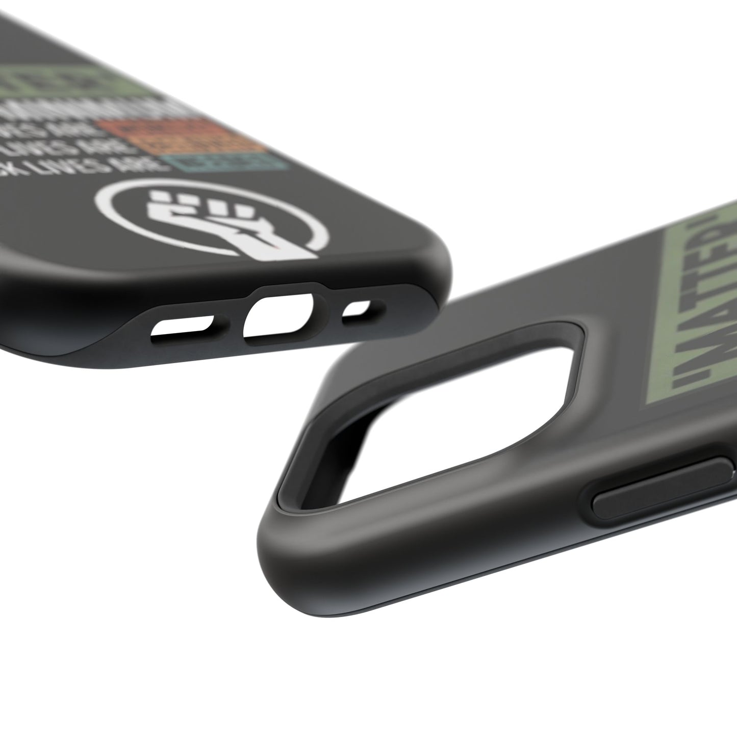 Impact-Resistant Phone Case — "Matter is the Minimum: Black Lives Are Worthy, Beloved, Needed"