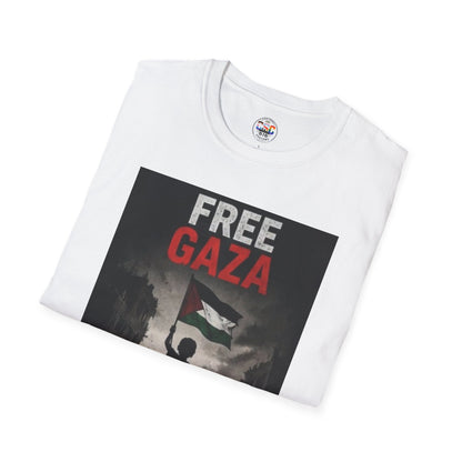 Free Gaza T-Shirt — End the Siege Poster Tee
