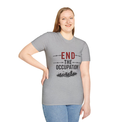End The Occupation T-Shirt — Political Protest Tee