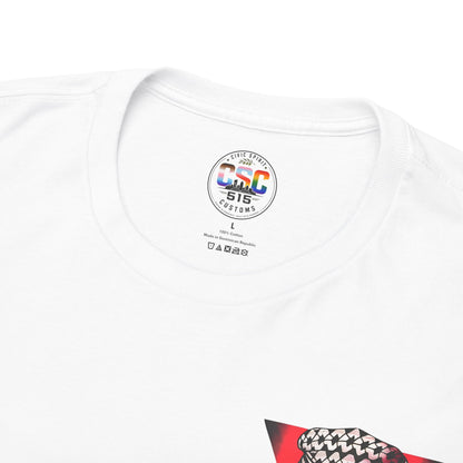 Graphic Tee — "Israel Kills a Child Every 30 Mins" Statement T-Shirt