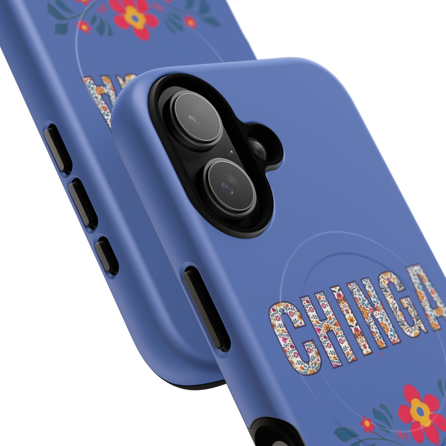 Phone Case — "Chinga La Migra" Tough Magnetic Protective Case | Floral Bold Statement