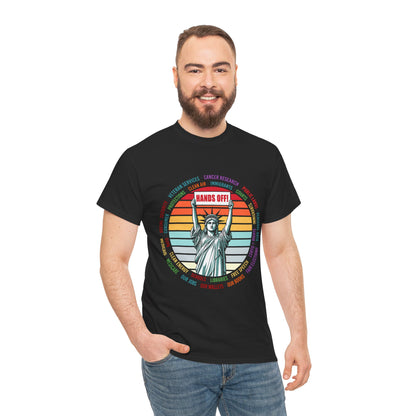 Statue of Liberty "Hands Off!" Tee