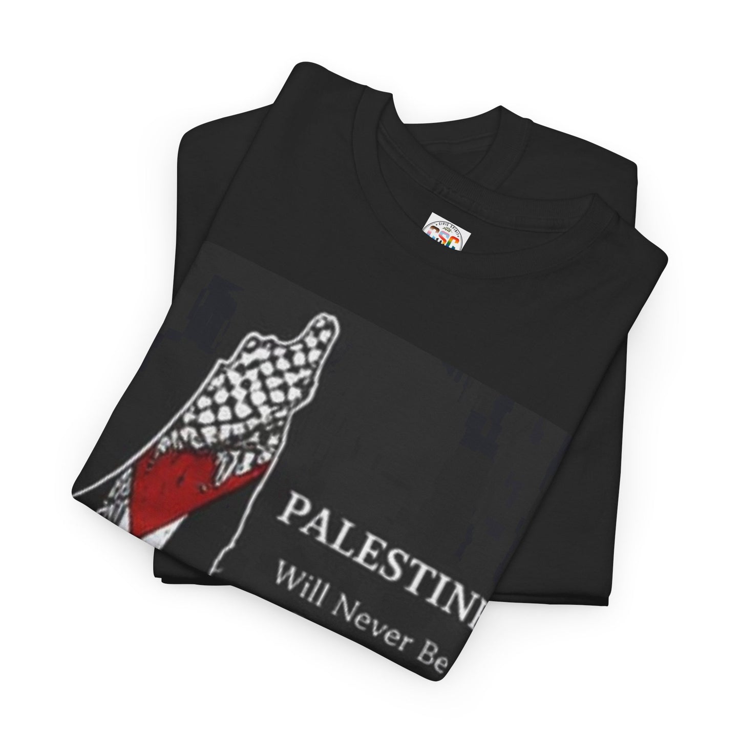 Palestine Will Never Be Defeated Tee