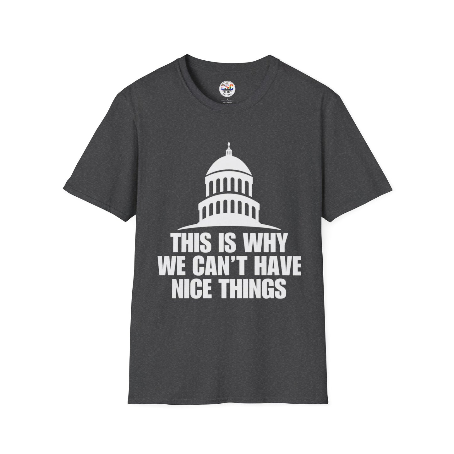 This Is Why We Can't Have Nice Things Capitol Graphic T-Shirt