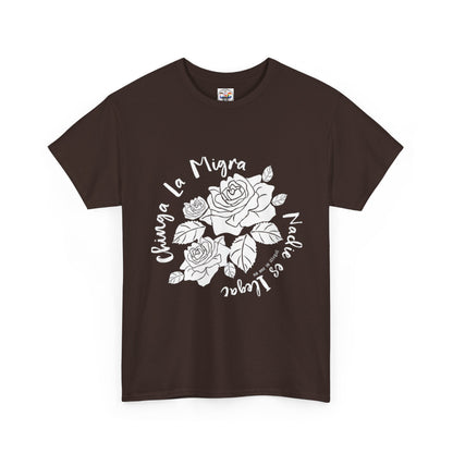 Nadie Es Illegal Rose Graphic Tee