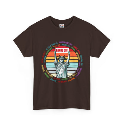 Statue of Liberty "Hands Off!" Tee