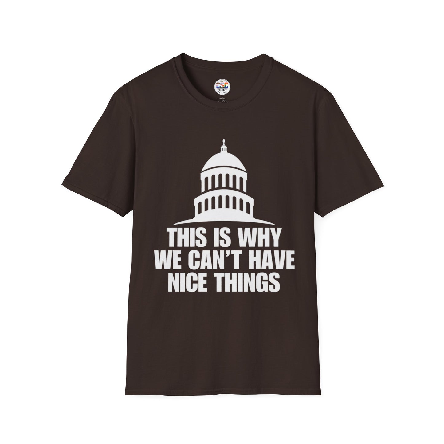 This Is Why We Can't Have Nice Things Capitol Graphic T-Shirt