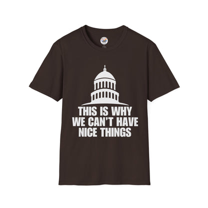 This Is Why We Can't Have Nice Things Capitol Graphic T-Shirt