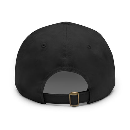 Dad Hat — Round Leather Patch 'Pedophile Protectors' Political Satire Cap